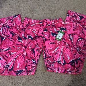Nwt Lilly navy flirty Georgia May pants, small